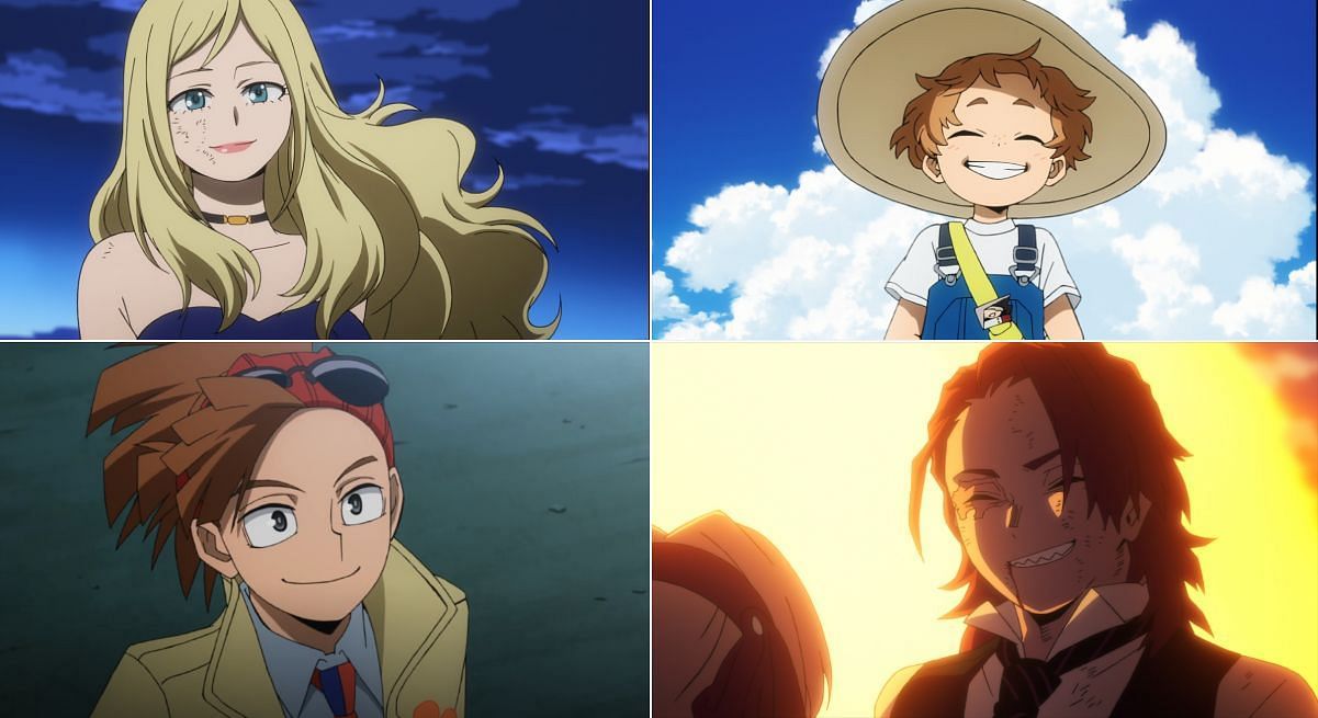 All the smiles in all the My Hero Academia movies (Image via Studio Bones)